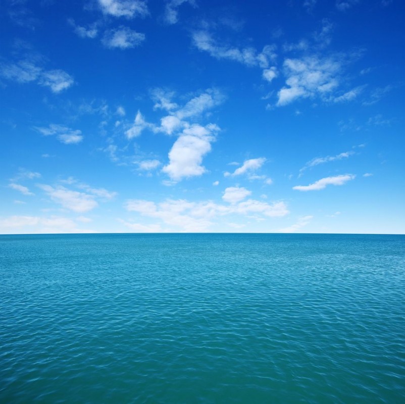 Afbeeldingen van Blue sea water surface