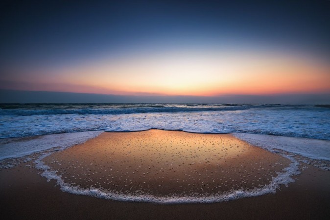 Picture of Sunrise over the sea