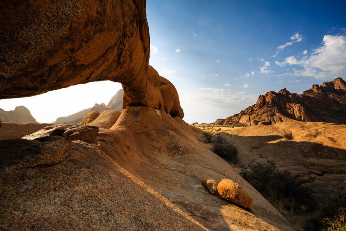 Afbeeldingen van Group of bald granite peaks - Spitzkoppe Damaraland Namibia