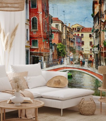 Picture of Venice Artwork in painting style
