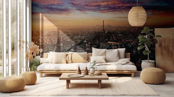 Picture of Paris skyline - panorama