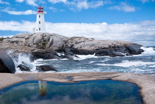 Picture of Sunny Day Peggys Cove Nova Scotia