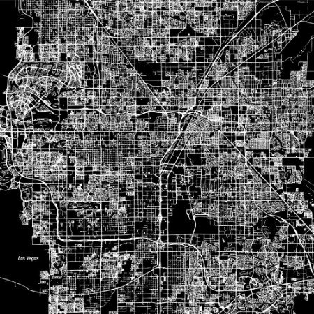 Picture of Las Vegas Vector Map