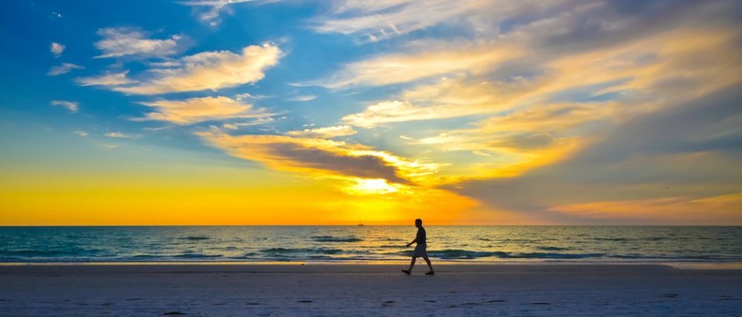 Bild på Siesta Key Sarasota Florida sunset