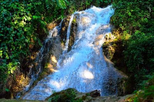 Picture of Tan tong waterfall  phrae  thailand