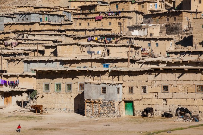 Bild på Remote Rural Berber village in Morocco