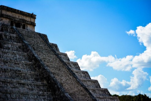Afbeeldingen van Pirmide maya en Chichen Itza