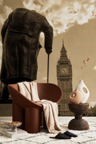 Image de Big Ben and Winston Churchills statue at sunset London