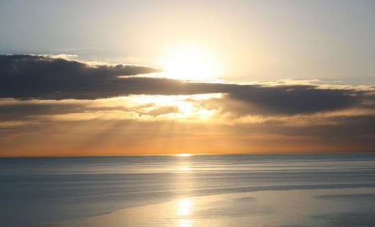 Afbeeldingen van Sunset at Punta Ballena Uruguay