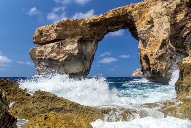 Bild på Remembrance of Azure Window Gozo Malta