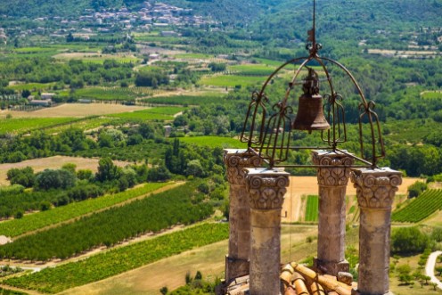 Afbeeldingen van Village of Lacoste in Provence France Europe