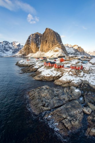 Bild på Hamnoy  Lofoten Norway