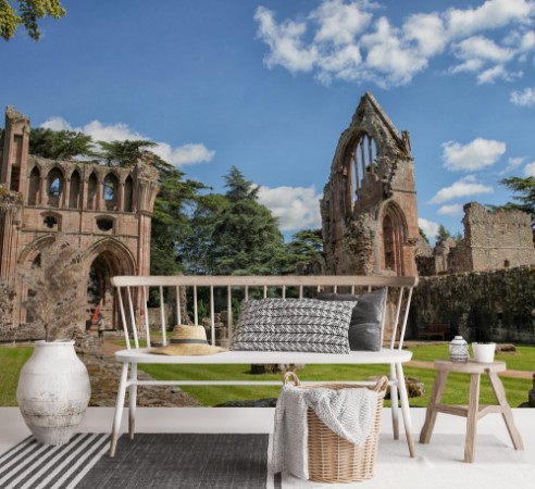 Image de Dryburgh abbey on the Scottish borders