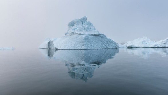 Image de View of iceberg and glaciers from Greenlands Ilulissat coasts