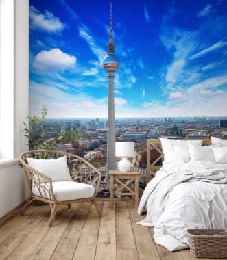 Bild på Panoramic view of berlin skyline
