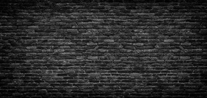 Image de Black brick wall texture brick surface as background