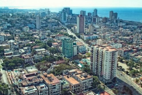 Afbeeldingen van Aerial view of Havana Cuba