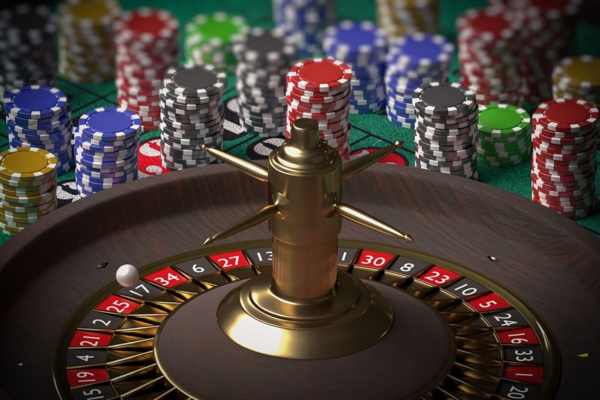 Bild på 3D rendered illustration of casino roulette Gambling concept