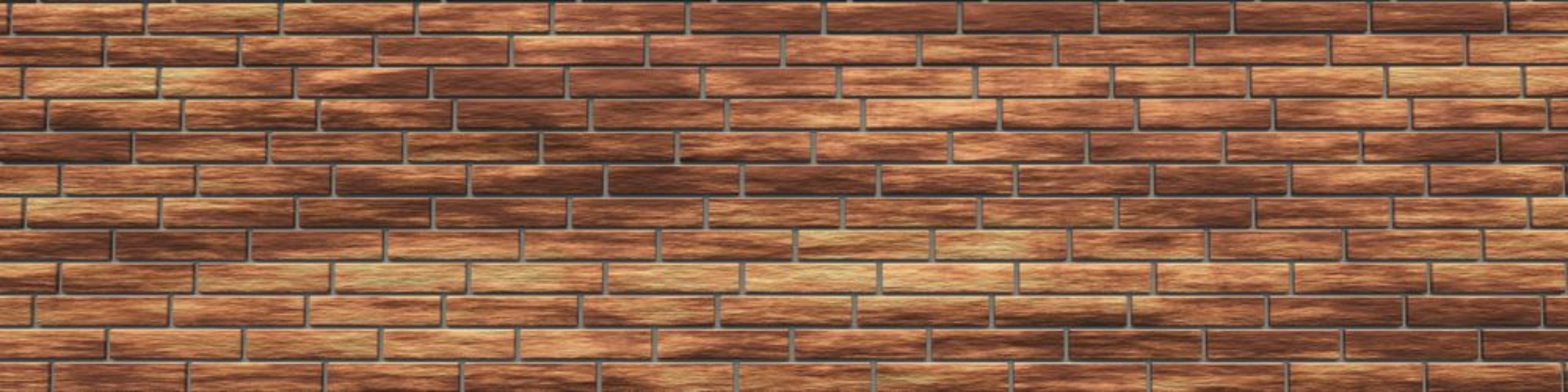 Bild på Brick wall brick background 3d rendering