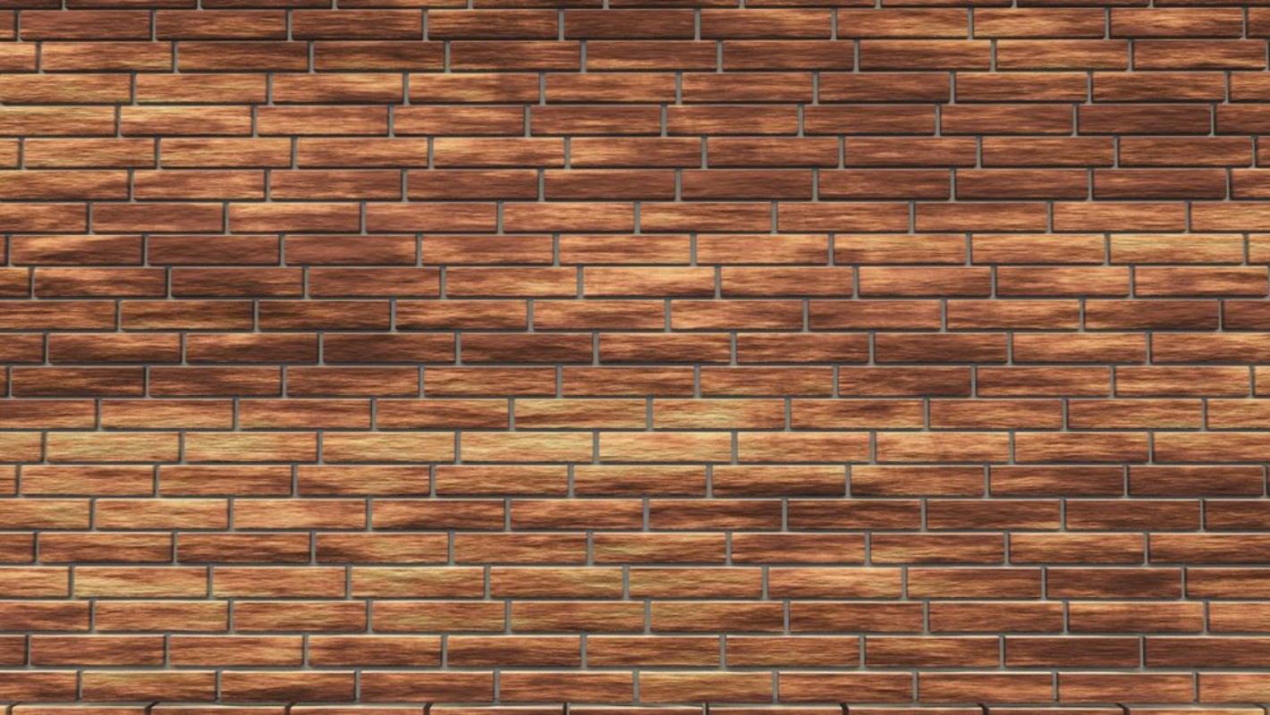 Picture of Brick wall brick background 3d rendering