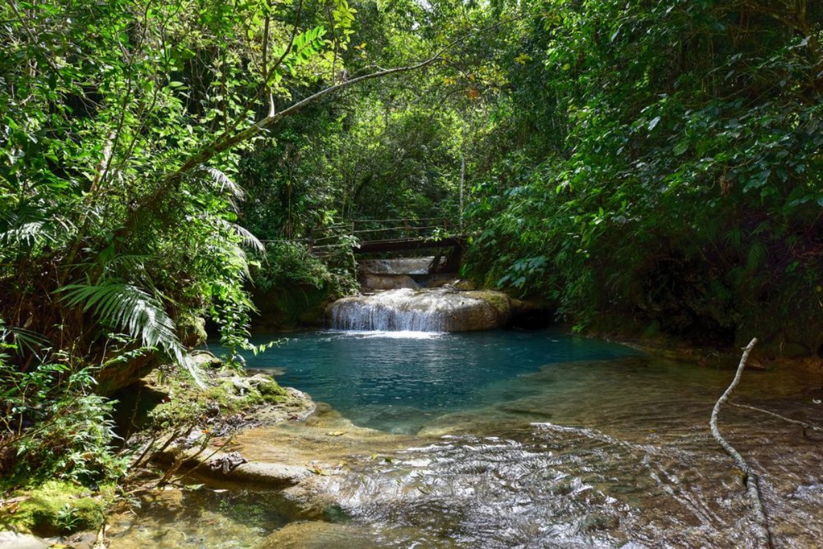 Bild på El Nicho Waterfalls in Cuba