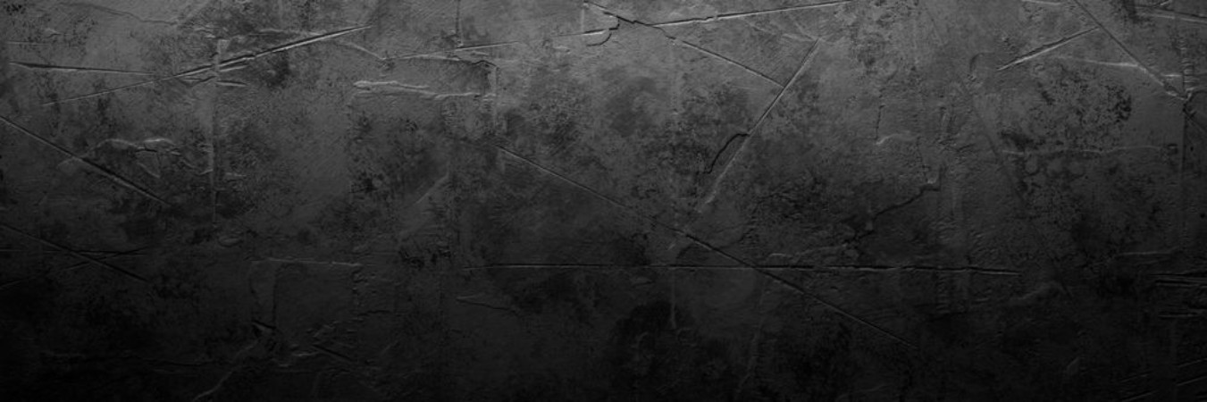 Picture of Black empty concrete stone texture Slate background Long banner format