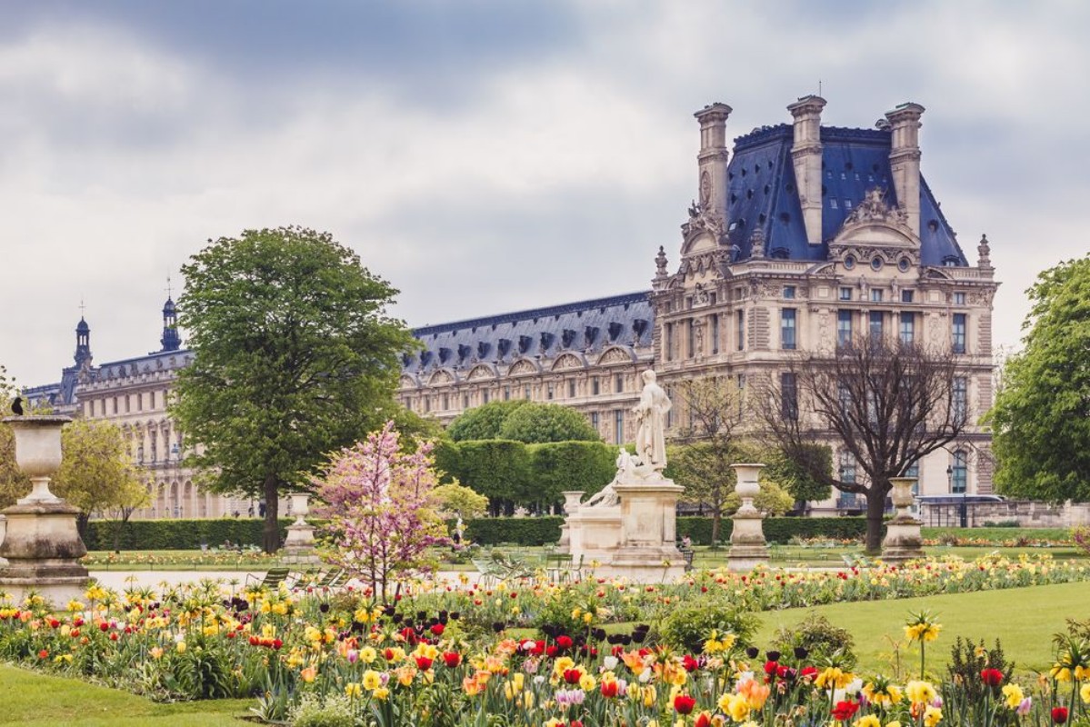 Picture of Le Louvre et Jardin des Tuileries