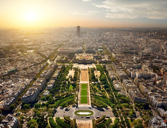 Afbeeldingen van Panoramic view of Paris