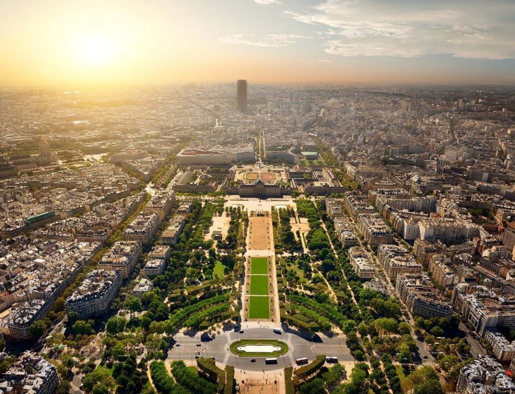 Bild på Panoramic view of Paris