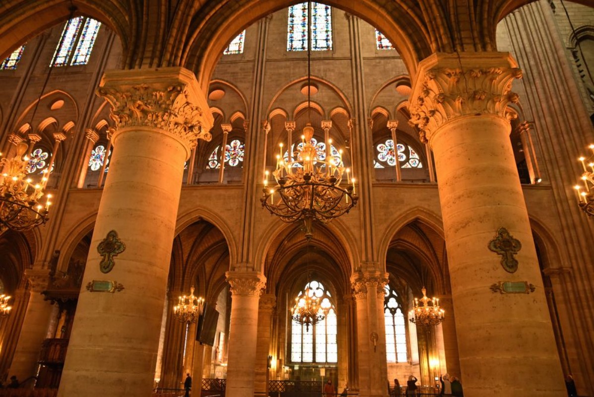 Image de Votes gothiques de Notre-Dame-de-Paris France