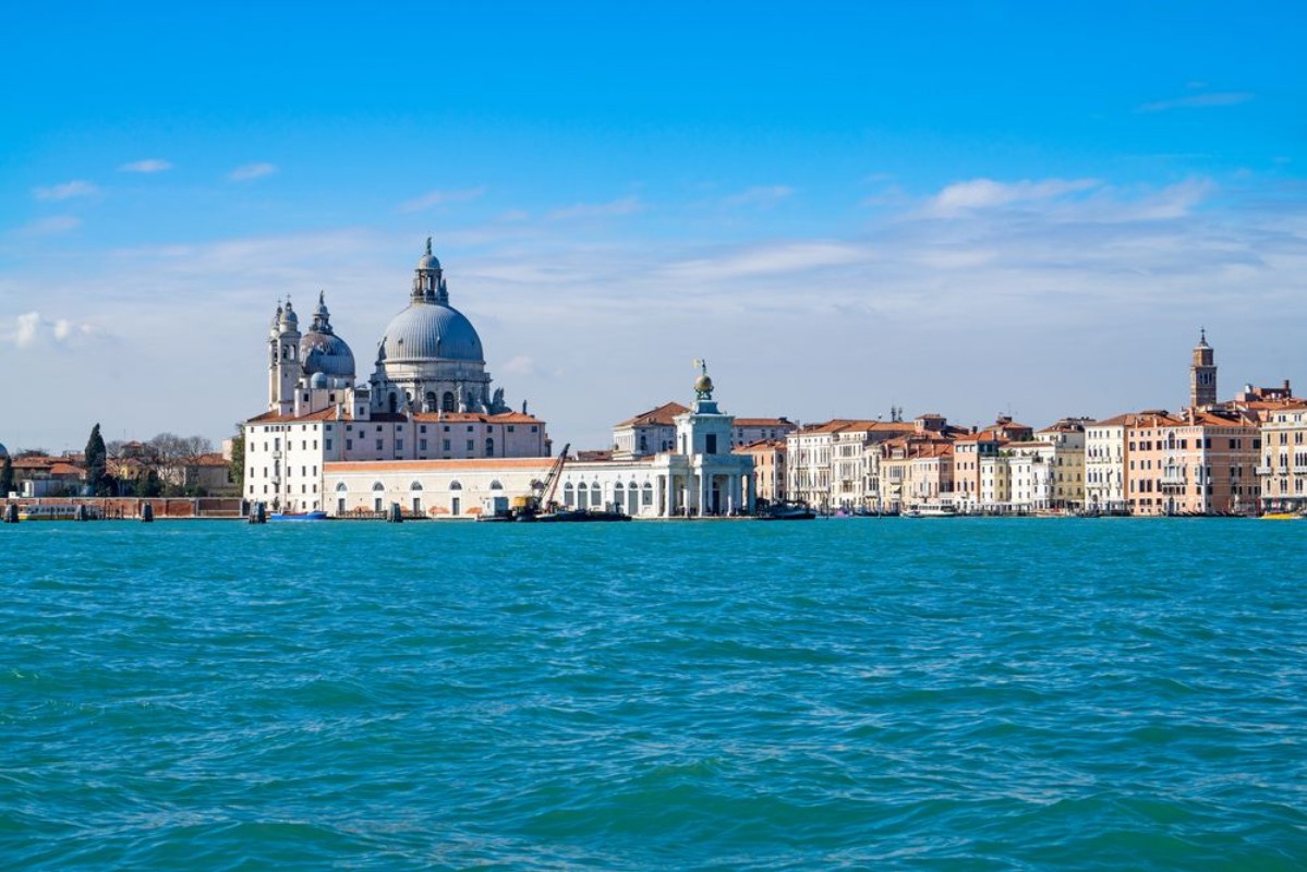 Picture of Grand Canal with a view towards the Basilica Santa Maria della Salute Venice