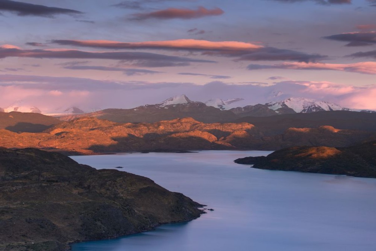 Afbeeldingen van Pehoe lake Torres del Paine National Park Chile