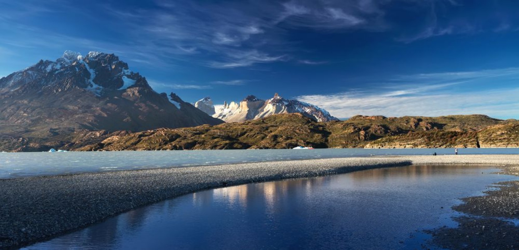 Afbeeldingen van Grey lake Torres del Paine National Park Chile
