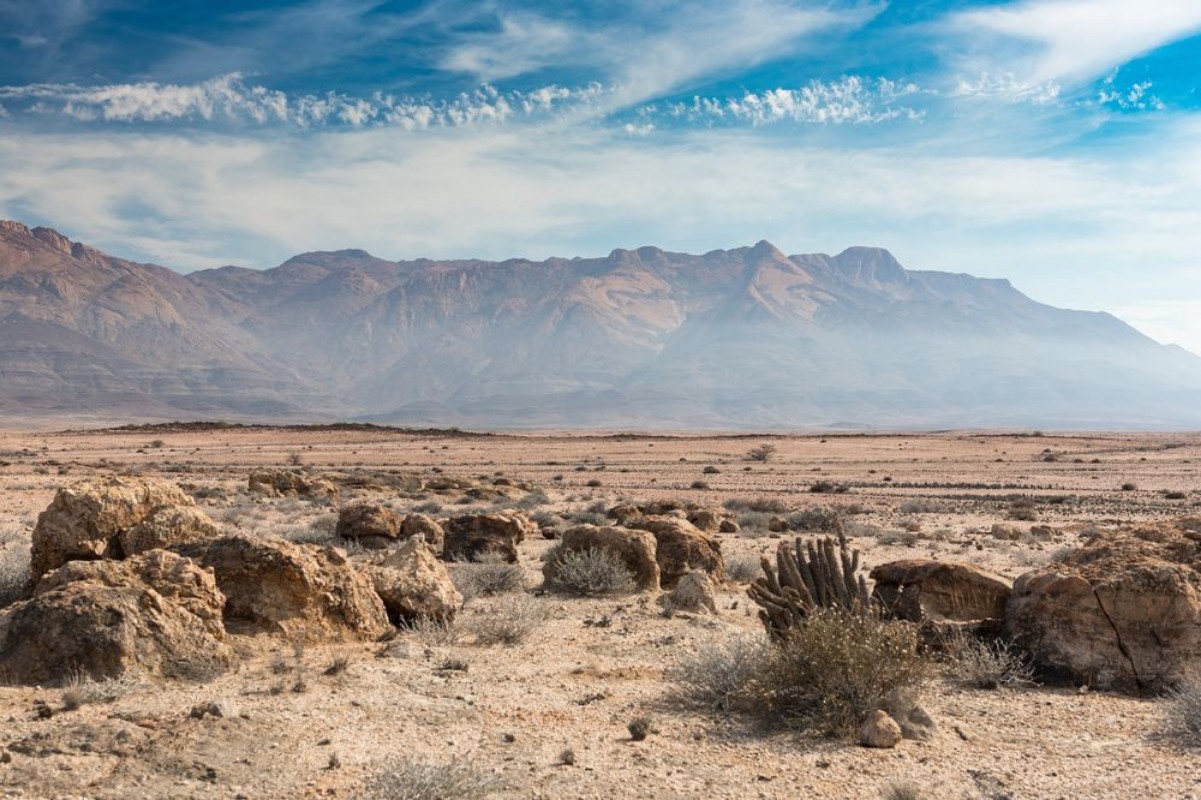 Afbeeldingen van Landschaft am Brandberg Erongo Namibia