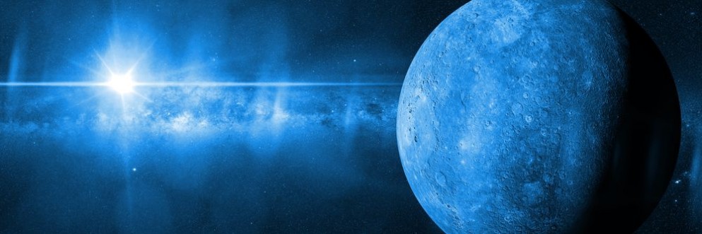 Afbeeldingen van Blauw licht op Mercurius