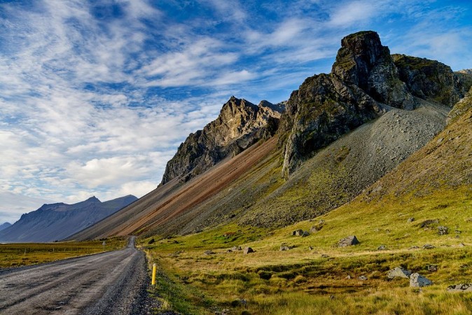 Afbeeldingen van Dirt road in Iceland