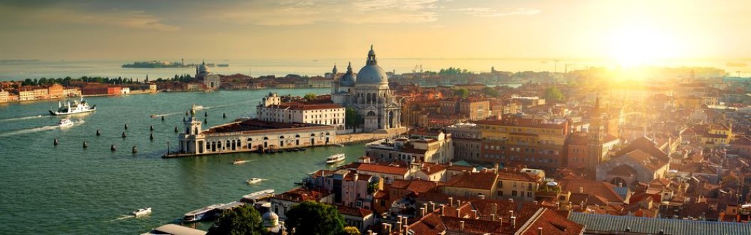 Bild på Top vy över Venedig