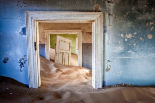Bild på Namibia Kolmanskop spökstad