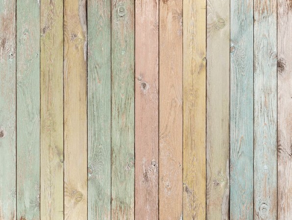 Picture of Wood background or texture with planks pastel colored