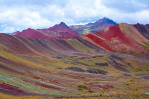 Afbeeldingen van Vinicunca or Rainbow MountainPitumarca-Peru