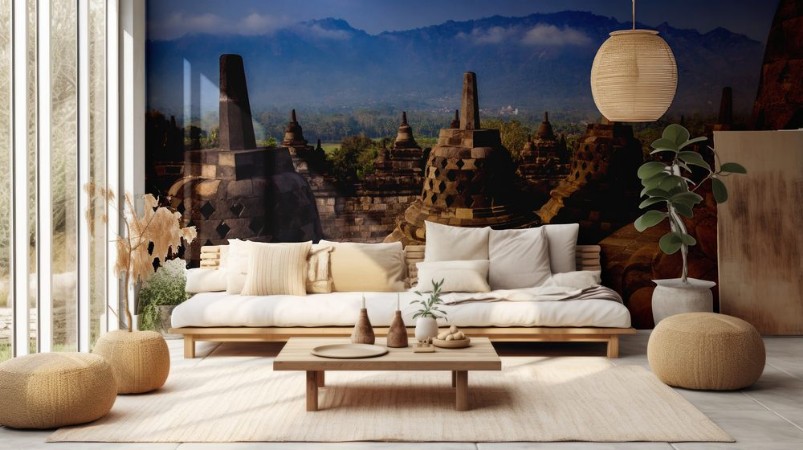 Picture of Borobudur Temple Yogyakarta Java Indonesia