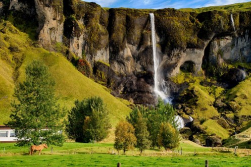 Afbeeldingen van Icelandic landscape