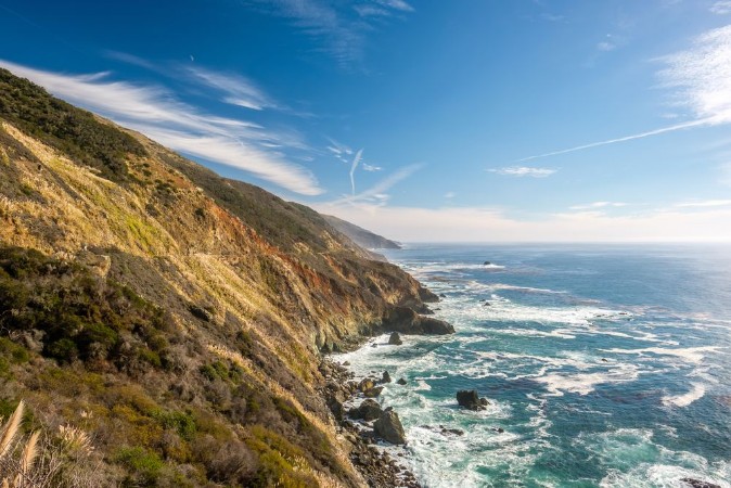 Bild på USA Pacific coast landscape California