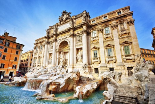 Afbeeldingen van Trevi Fountain Rome