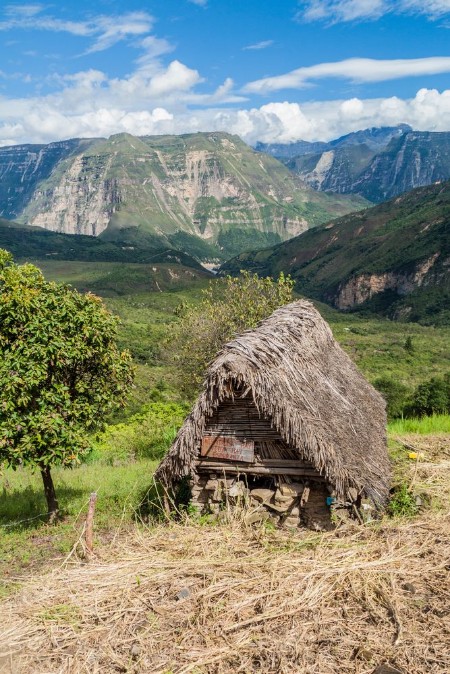 Picture of Small rural hut near Catarata del Gocta waterfall Peru