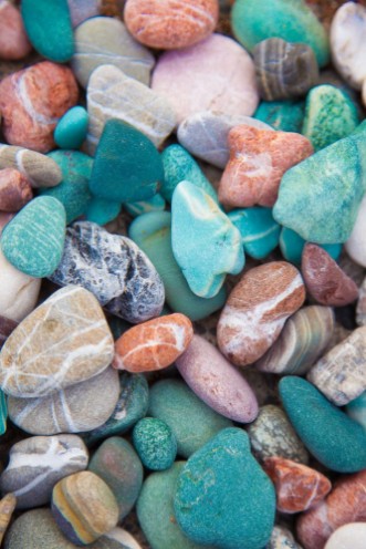 Picture of Sea pebble  sea stones background beach rocks