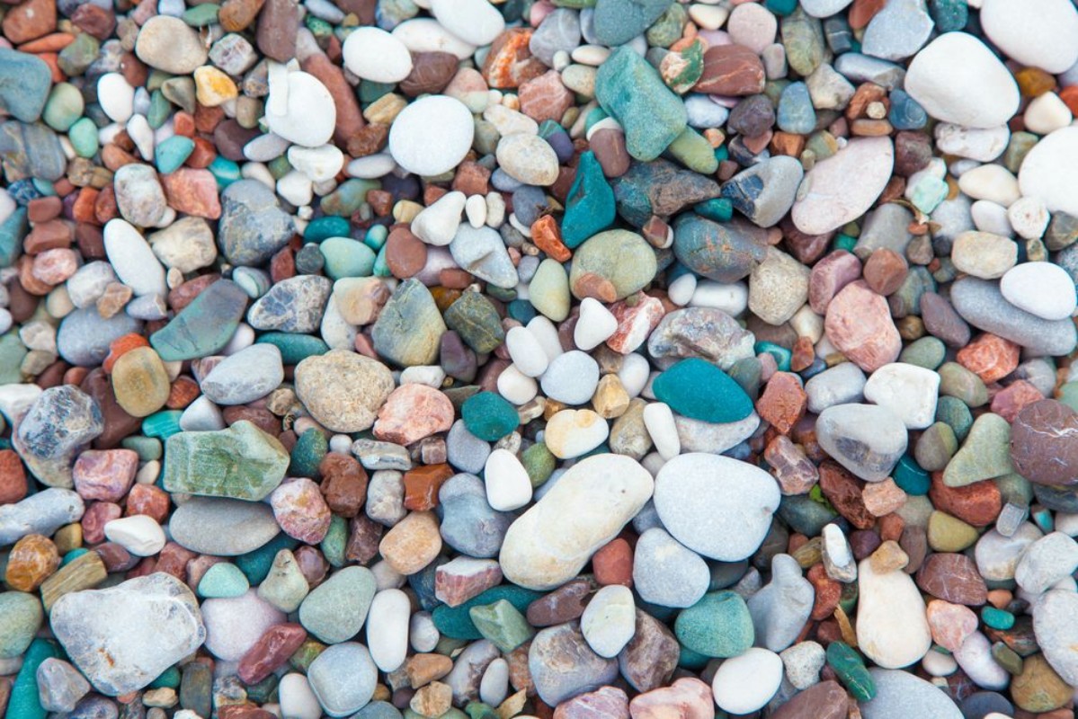 Afbeeldingen van Sea pebble  sea stones background beach rocks