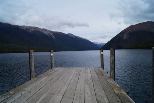 Afbeeldingen van Lake Nelson New Zealand