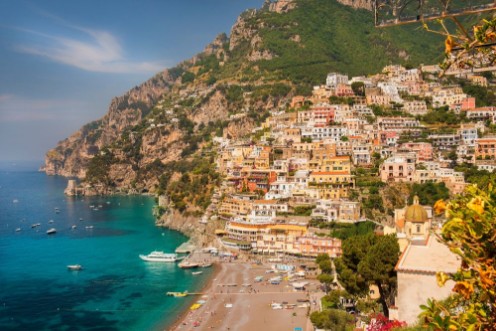 Afbeeldingen van Positano Amalfi Coast Campania region Italy