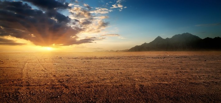 Picture of Egyptian rocky desert